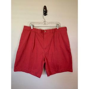 Polo by Ralph Lauren Chino Short Mens Size 42 Salmon Pink/Red "Tyler" Short